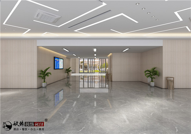 隆德神华国能电厂办公楼装修设计公司 