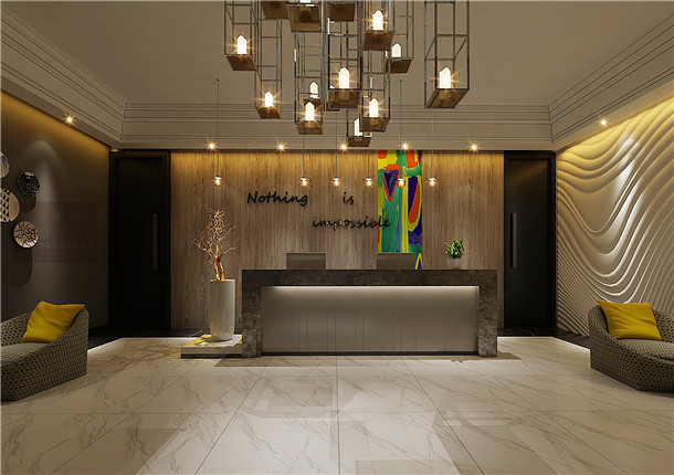 隆德西夏文化宫酒店装修设计|艺术与线条的完美结合。